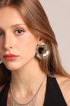 Pendientes donna plata