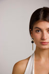 Pendientes nacar negro