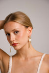 Pendientes nacar blanco