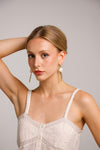 Pendientes nacar blanco