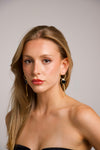 Pendientes nacar negro