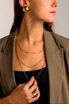 Collar triple largo