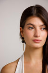 Pendientes nacar negro